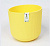 Горшок Росси VipSet 4,4л желтый с дренажной системой
