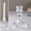 Подсвечник на одну свечу стекло 3,6*10,3*7,9см