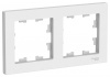 Рамка 2-ая белый AtlasDesign Schneider