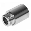 Удлинитель 1/2"НР / 1/2"ВР L-30мм латунь хром
