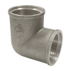 Угол 1/2"ВР / 1/2"ВР латунь никель Valfex