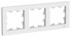 Рамка 3-ая белый AtlasDesign Schneider