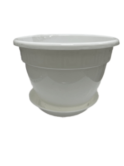 Фиалочница Антик D13 0,75л белая с/п