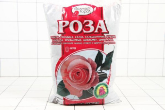 Почвогрунт на основе биогумуса Роза Зеленый город 8л