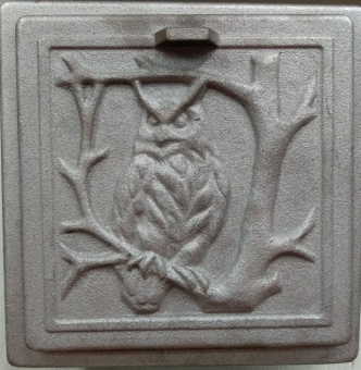 Дверка прочистная ДПр-8 140*140 узор Филин Рубцовск