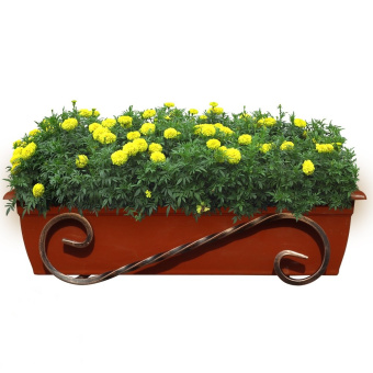 Подставка балконная для цветов Завиток