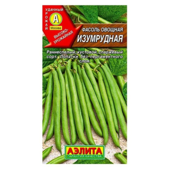 Фасоль овощная Изумрудная (Аэлита)