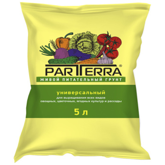 Почвогрунт Универсальный PARTERRA 5л