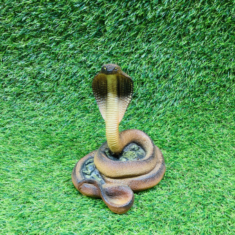 Фигура садовая Змея-кобра