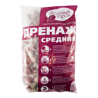 Дренаж средний Зеленый город 2л