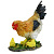 Фигура садовая Курочка с цыплятами