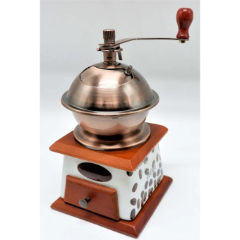 Кофемолка механическая Bekker 12,5*12,5*21см BK-2541