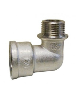 Угол 1/2"НР / 3/4"ВР латунь