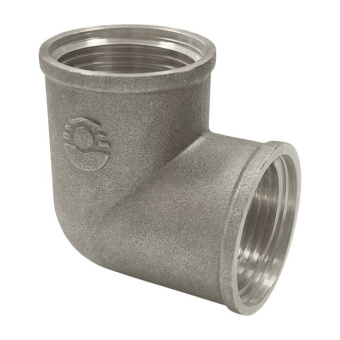 Угол 1/2"ВР / 1/2"ВР латунь никель Valfex