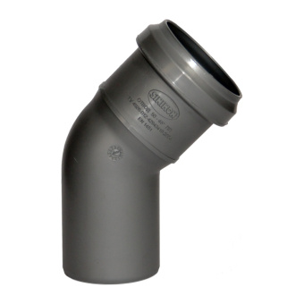 Отвод ПП внутр.канализ d40мм 45° Valfex