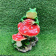 Фигура садовая Лягушка на грибах